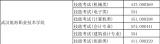 武汉航海职业技术学院技能高考分数线（2015年）
