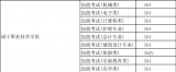 咸宁职业技术学院技能高考分数线（2015年）