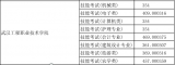 武汉工程职业技术学院技能高考分数线（2015年）