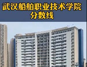 武汉船舶职业技术学院分数线