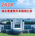 2022年湖北省普通专升本院校汇总