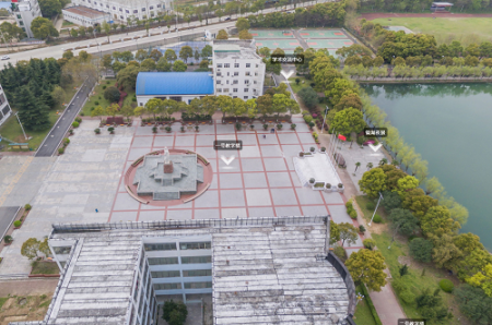 仙桃职业学院全景校园